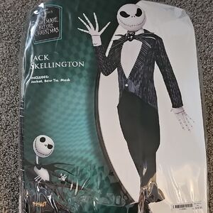 Spirit Jack Skellington Adult Costume - Black and White